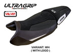 Tappezzeria Italia BMW R1300GS 2023-2025 Standard Seat Cover Ultragrip in White and Black