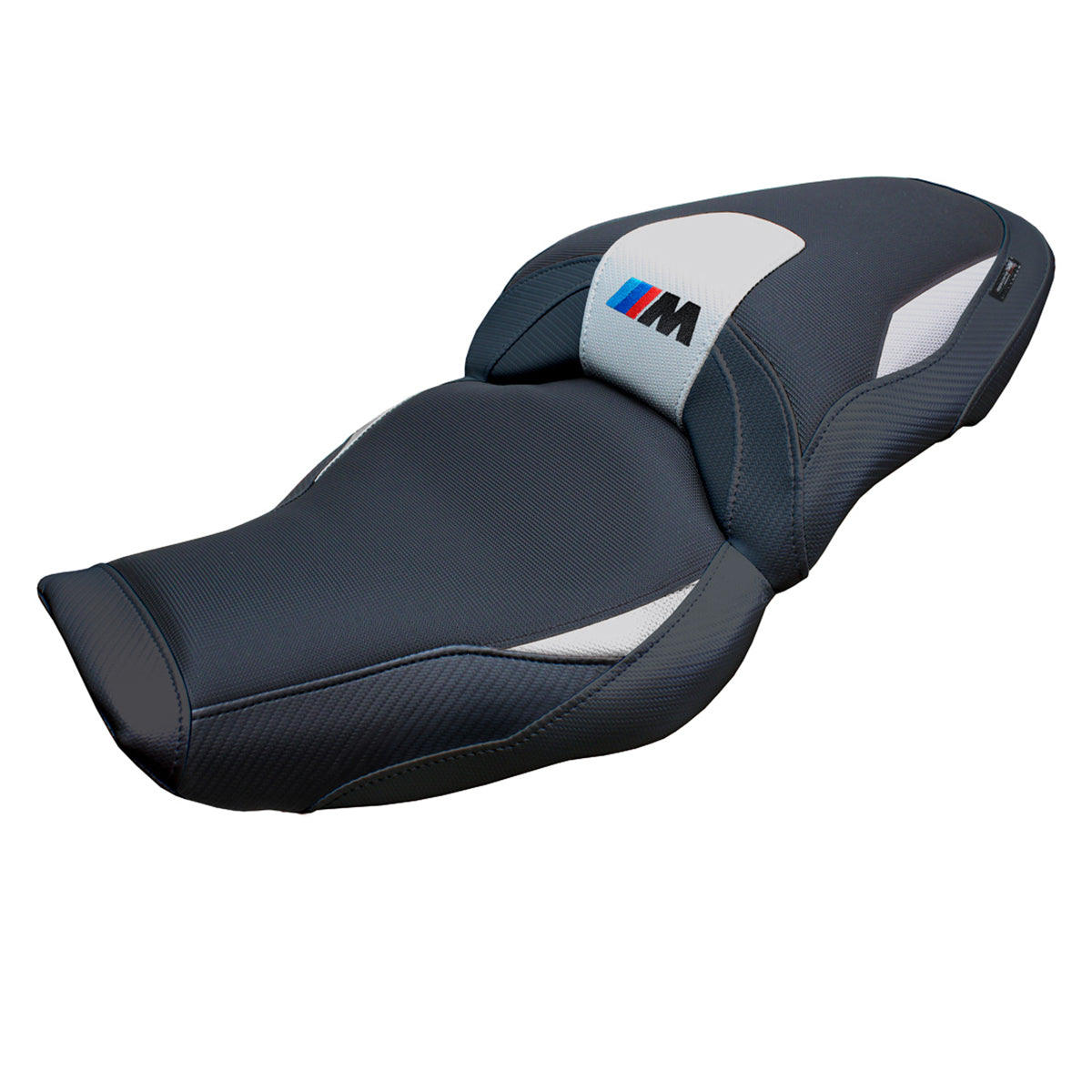 Tappezzeria Italia BMW M1000XR 2024-2025 Seat Cover in Silver Black