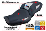 Tappezzeria Italia BMW M1000XR 2024-2025 Seat Cover in Silver Black
