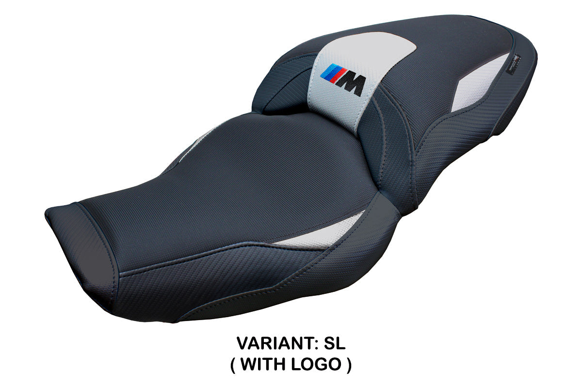 Tappezzeria Italia BMW M1000XR 2024-2025 Seat Cover in Silver Black