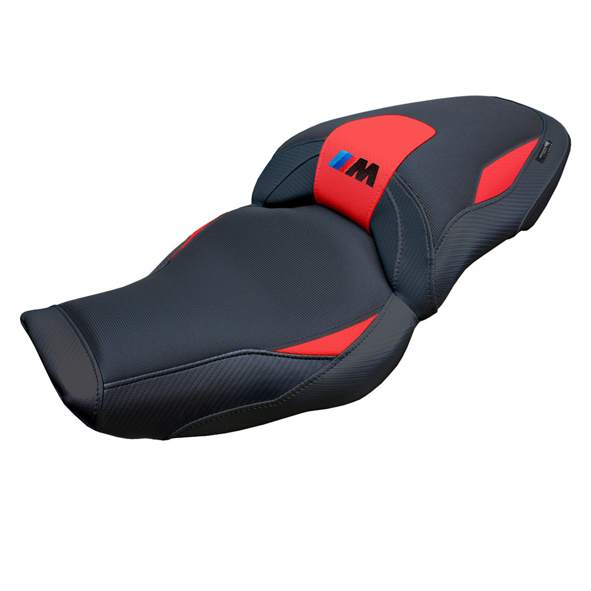Tappezzeria Italia BMW M1000XR 2024-2025 Seat Cover Comfort in Red and Black