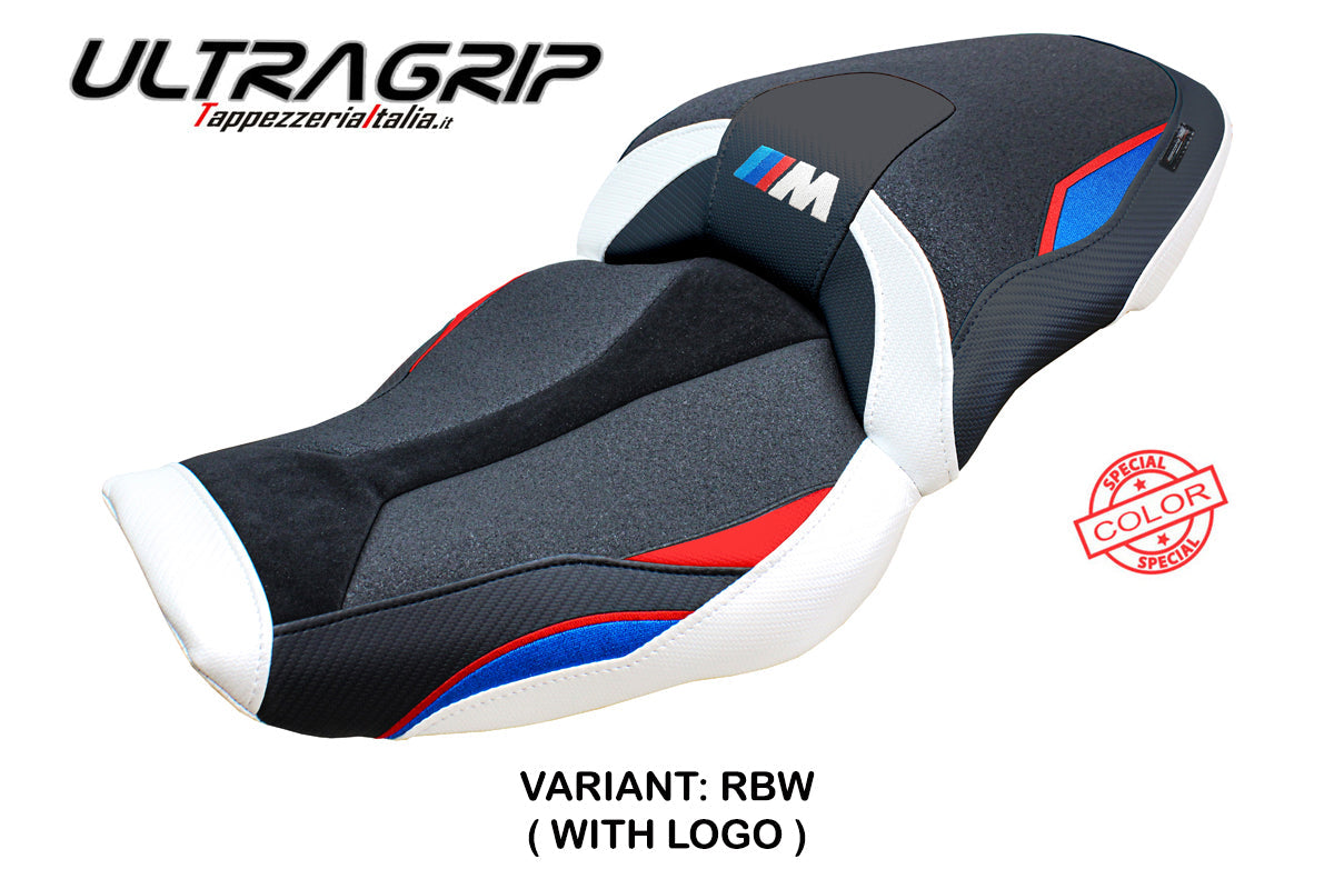 Tappezzeria Italia BMW M1000XR 2024-2025 Seat Cover Ultragrip in Red Blue White and Black