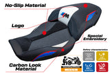Tappezzeria Italia BMW M1000XR 2024-2025 Seat Cover Ultragrip in White Red Blue and Black