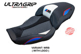 Tappezzeria Italia BMW M1000XR 2024-2025 Seat Cover Ultragrip in White Red Blue and Black