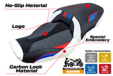 Tappezzeria Italia BMW S1000XR 2024-2025 Seat Cover Ultragrip in Red Blue White and Black