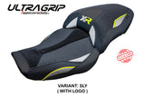 Tappezzeria Italia BMW S1000XR 2024-2025 Seat Cover Ultragrip in Silver Yellow and Black