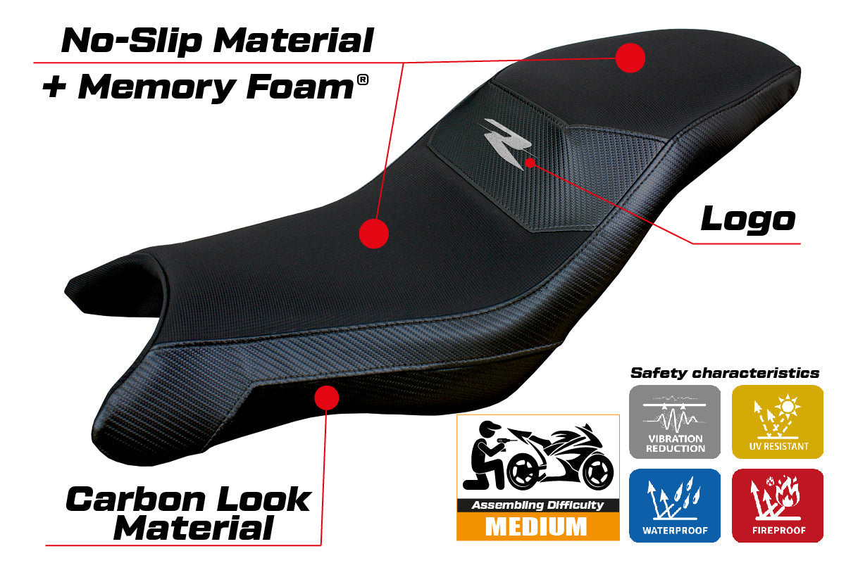 Tappezzeria Italia BMW G310R 2021-2025 Seat Cover Comfort in Black