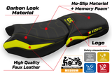 Tappezzeria Italia BMW R1250GS ADV 2019-2024 Comfort Heated Seat Cover in Yellow