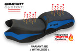 Tappezzeria Italia BMW R1250GS 2019-2023 Comfort Heated Seat Cover in Blue and Black