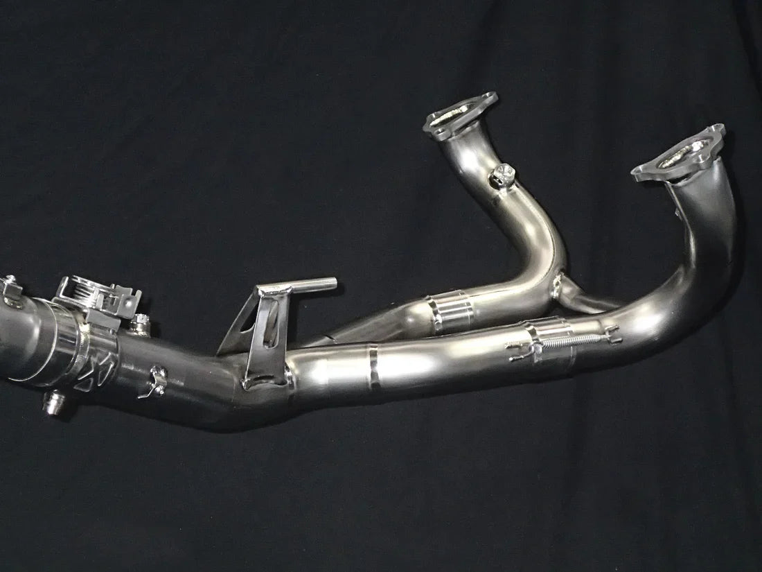Vandemon  BMW R1250GS & GSA Titanium Exhaust System with OEM Valve Function BMWR1250GSTIEXHCFV VA-24