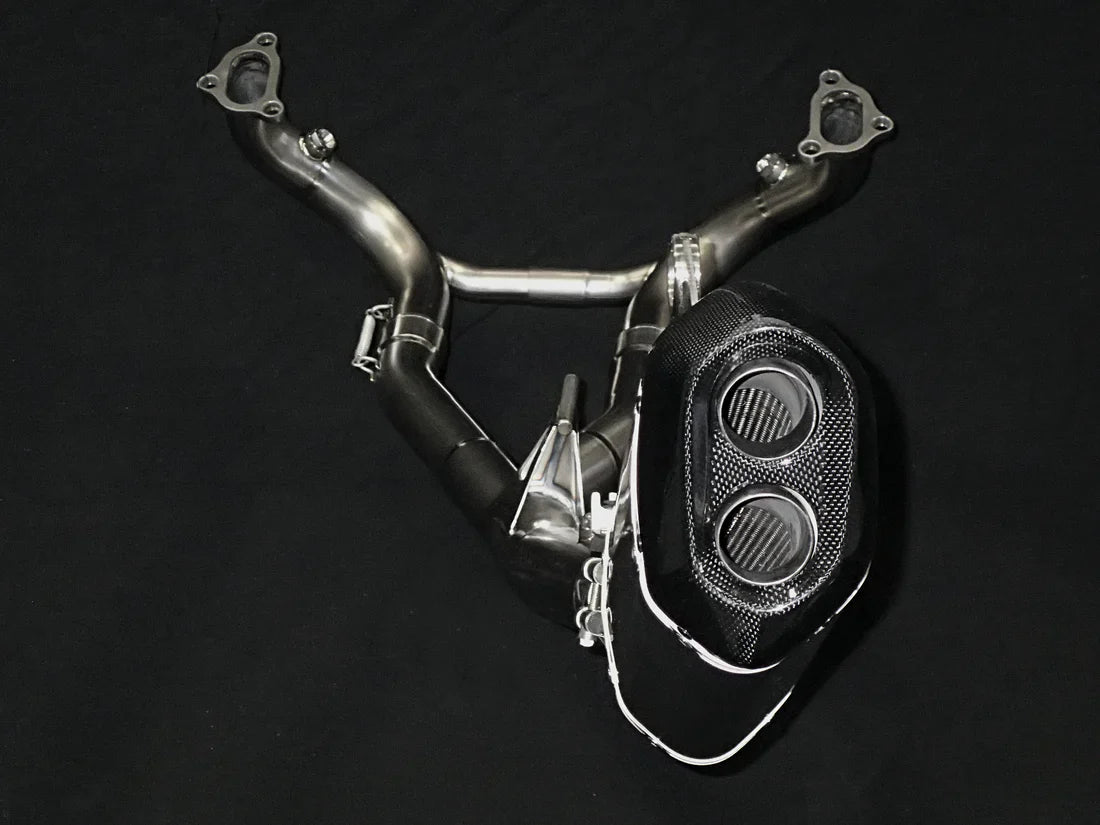 Vandemon  BMW R1250GS & GSA Titanium Exhaust System with OEM Valve Function BMWR1250GSTIEXHCFV VA-24
