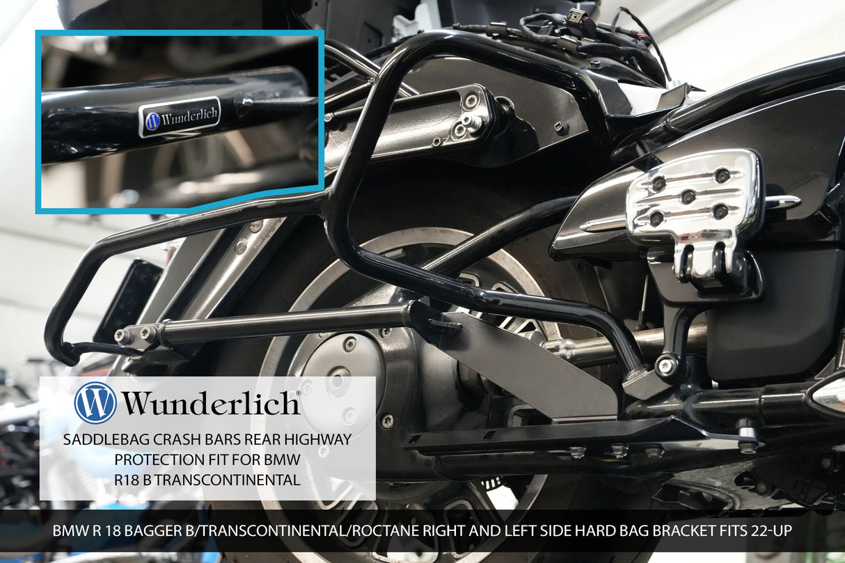 BMW R 18 BAGGER B/TRANSCONTINENTAL/ROCTANE  RIGHT AND LEFT SIDE HARD BAG BRACKET FITS 22-UP