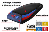 Tappezzeria Italia BMW M1000RR 2021-2022 Rear Seat Cover Comfort in Red, Blue and Black