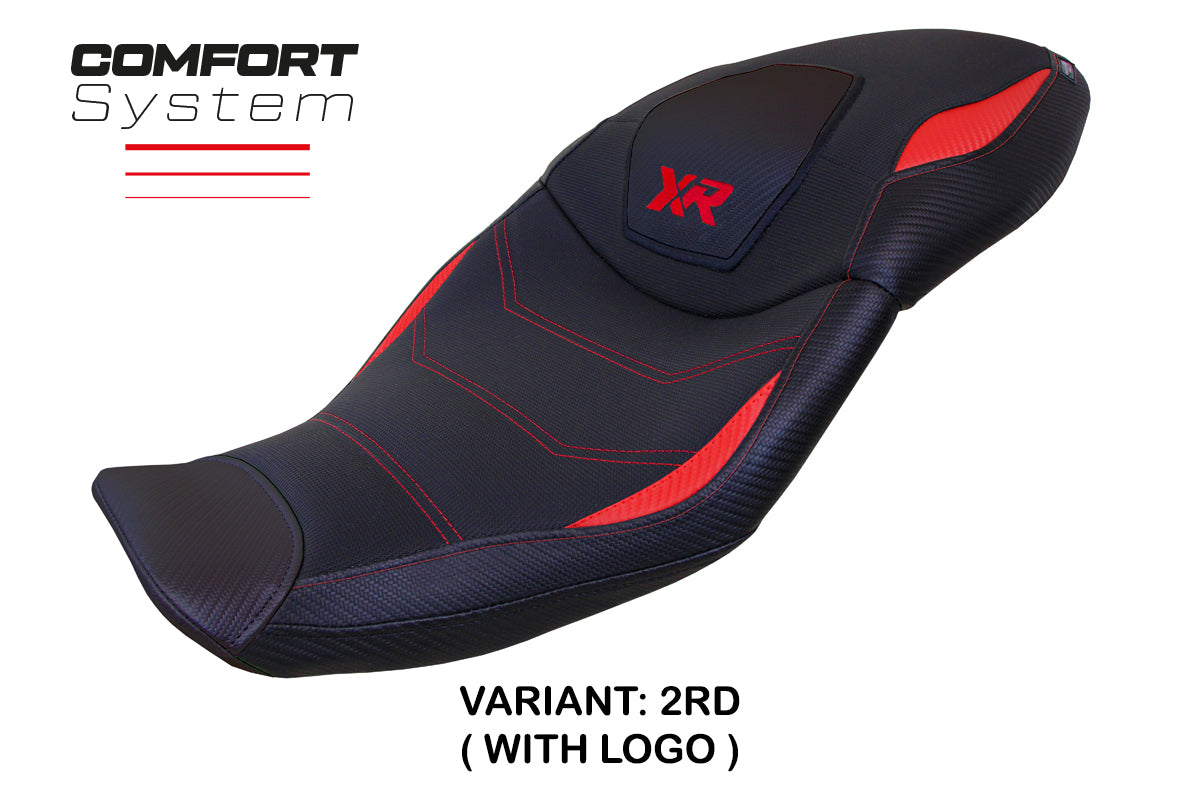 Tappezzeria Italia BMW S1000XR 2020-2023 Seat Cover Comfort in Red and Black