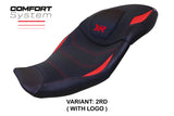 Tappezzeria Italia BMW S1000XR 2020-2023 Seat Cover Comfort in Red and Black