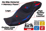 Tappezzeria Italia BMW S1000XR 2020-2023 Seat Cover Comfort in Red, Blue and Black