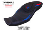 Tappezzeria Italia BMW S1000XR 2020-2023 Seat Cover Comfort in Red, Blue and Black