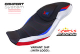 Tappezzeria Italia BMW S1000XR 2020-2023 Seat Cover Comfort in HP SE White and Red