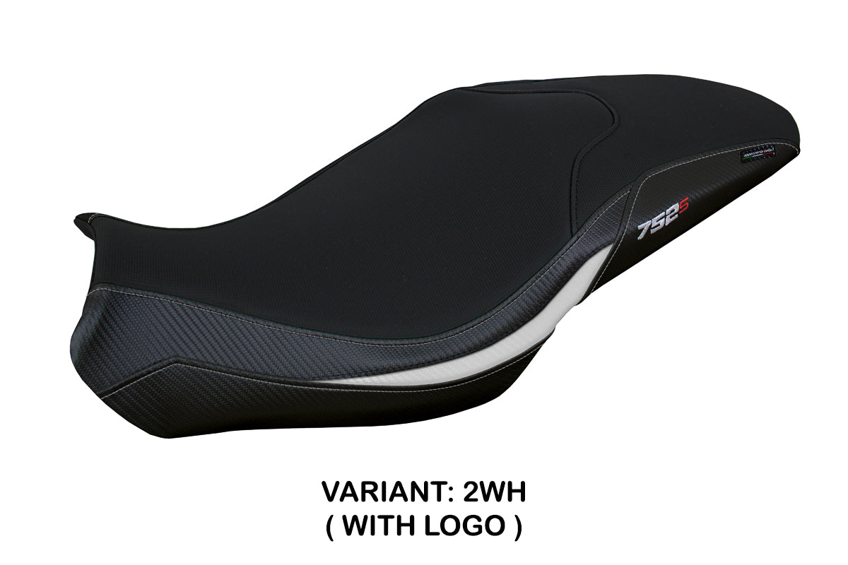 Tappezzeria Italia Benelli 752S 2019-2025 Seat Cover in White and Black