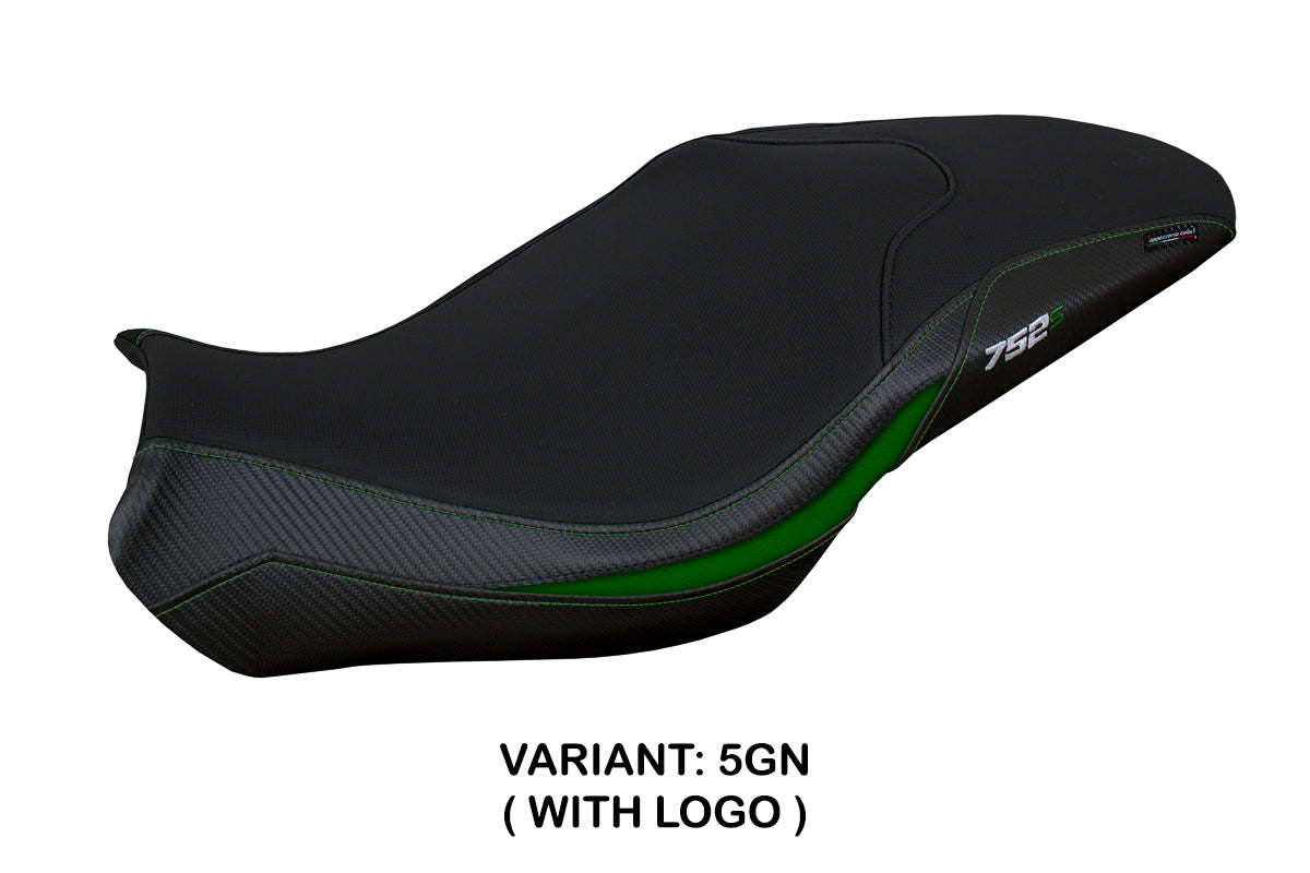 Tappezzeria Italia Benelli 752S 2019-2025 Seat Cover in Green and Black