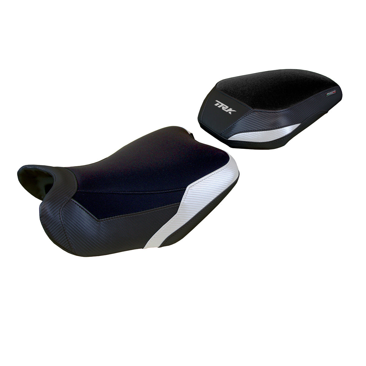 Tappezzeria Italia Benelli TRK 702 2023-2025 Seat Cover in Whiteand Black