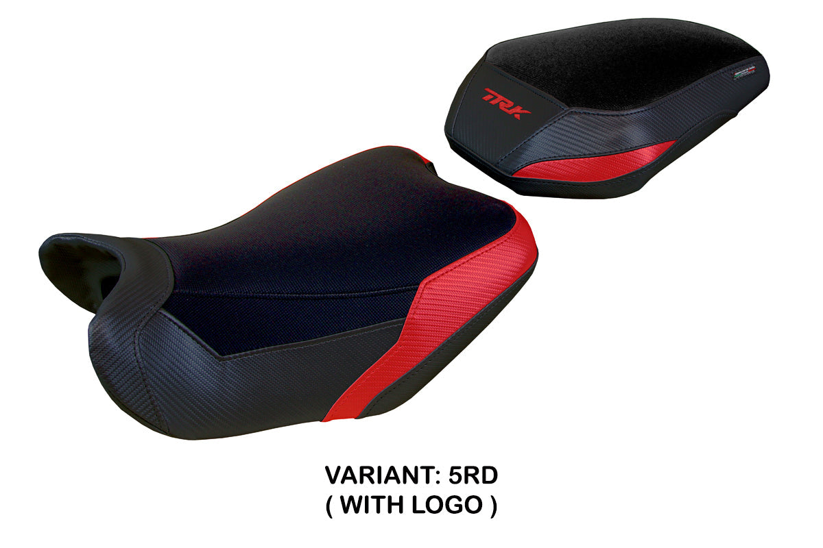 Tappezzeria Italia Benelli TRK 702 2023-2025 Seat Cover in Redand Black