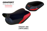 Tappezzeria Italia Benelli TRK 702 2023-2025 Seat Cover Comfort in Red and Black