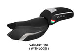 Tappezzeria Italia Benelli TRK 502 2017-2025 Seat Cover in Silver and Black