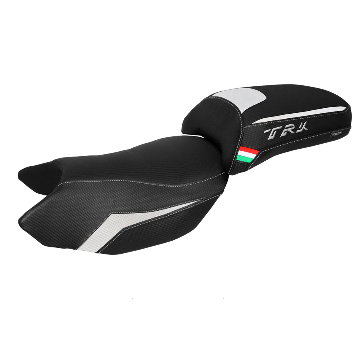 Tappezzeria Italia Benelli TRK 502 2017-2025 Seat Cover in White Black