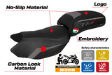 Tappezzeria Italia Benelli TRK 502 2017-2025 Seat Cover in Grey Black