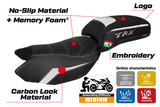 Tappezzeria Italia Benelli TRK 502 2017-2025 Seat Cover Comfort in White