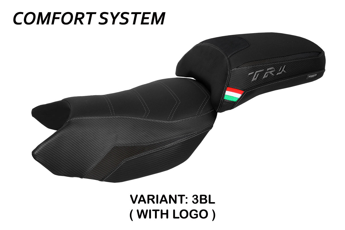 Tappezzeria Italia Benelli TRK 502 2017-2025 Seat Cover Comfort in Black