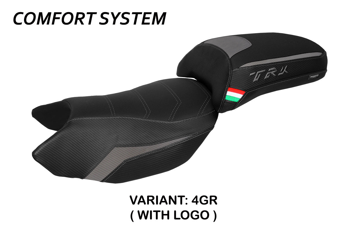 Tappezzeria Italia Benelli TRK 502 2017-2025 Seat Cover Comfort in Grey