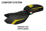 Tappezzeria Italia Benelli TRK 502 2017-2025 Seat Cover Comfort in Yellow