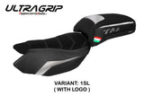 Tappezzeria Italia Benelli TRK 502 2017-2025 Seat Cover Ultragrip in Silver