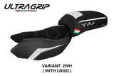 Tappezzeria Italia Benelli TRK 502 2017-2025 Seat Cover Ultragrip in White