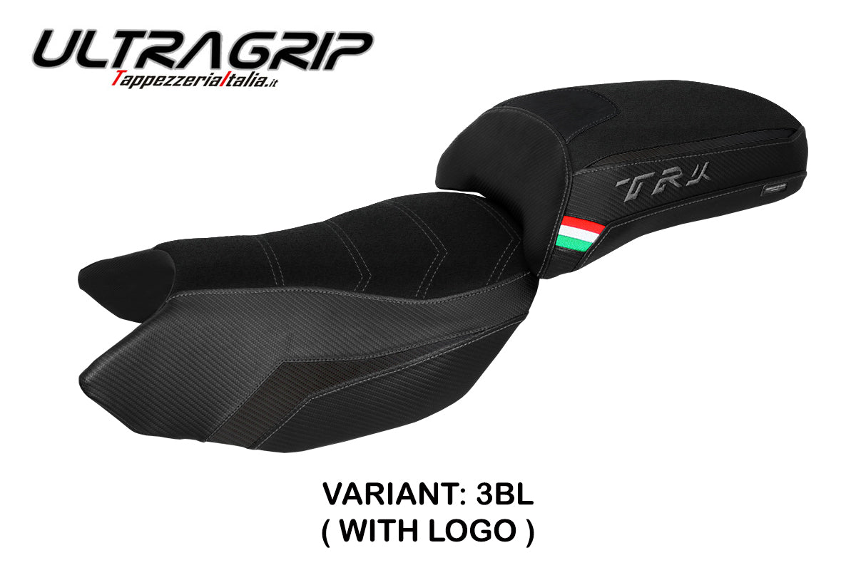 Tappezzeria Italia Benelli TRK 502 2017-2025 Seat Cover Ultragrip in Black