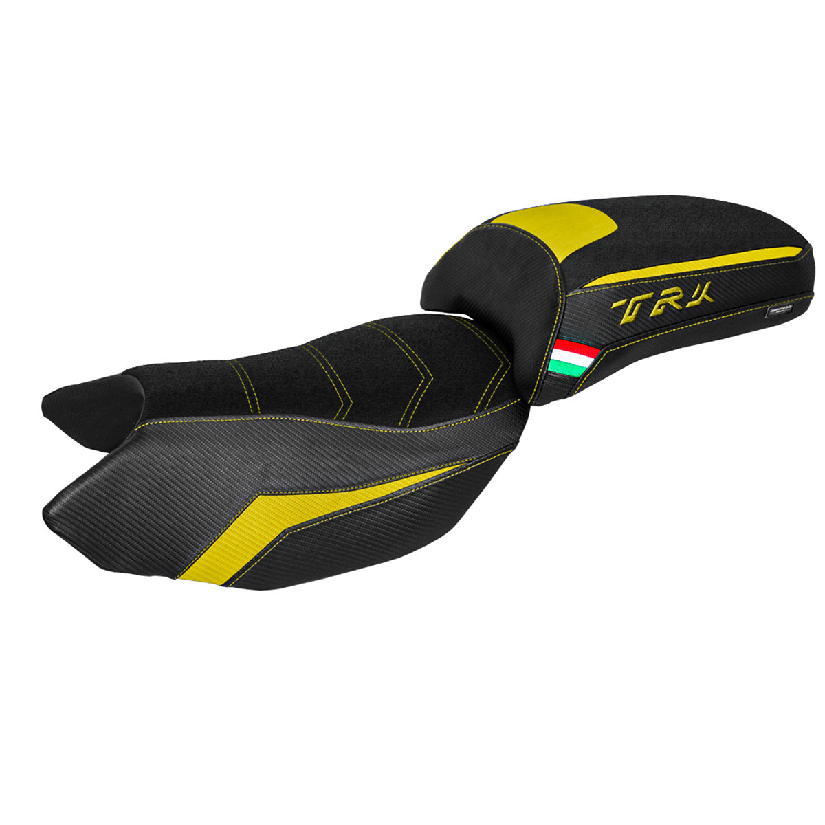 Tappezzeria Italia Benelli TRK 502 2017-2025 Seat Cover Ultragrip in Yellow