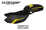 Tappezzeria Italia Benelli TRK 502 2017-2025 Seat Cover Ultragrip in Yellow