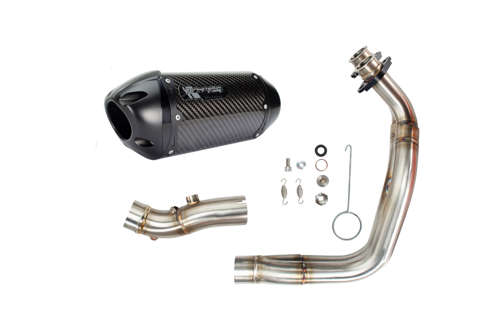 Two Brothers  S1R 3K Carbon Full-System  YAMAHA R7/MT-07 2022 - 2024 005-5420107-S1B