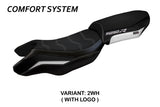 Tappezzeria Italia BMW R1250R 2019-2025 Seat Cover Comfort in White and Black