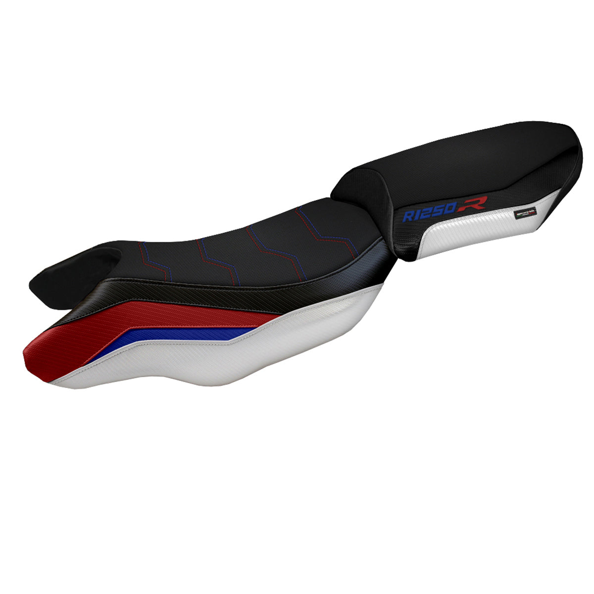 Tappezzeria Italia BMW R1250R 2019-2025 Seat Cover Comfort in Red, Blue and White