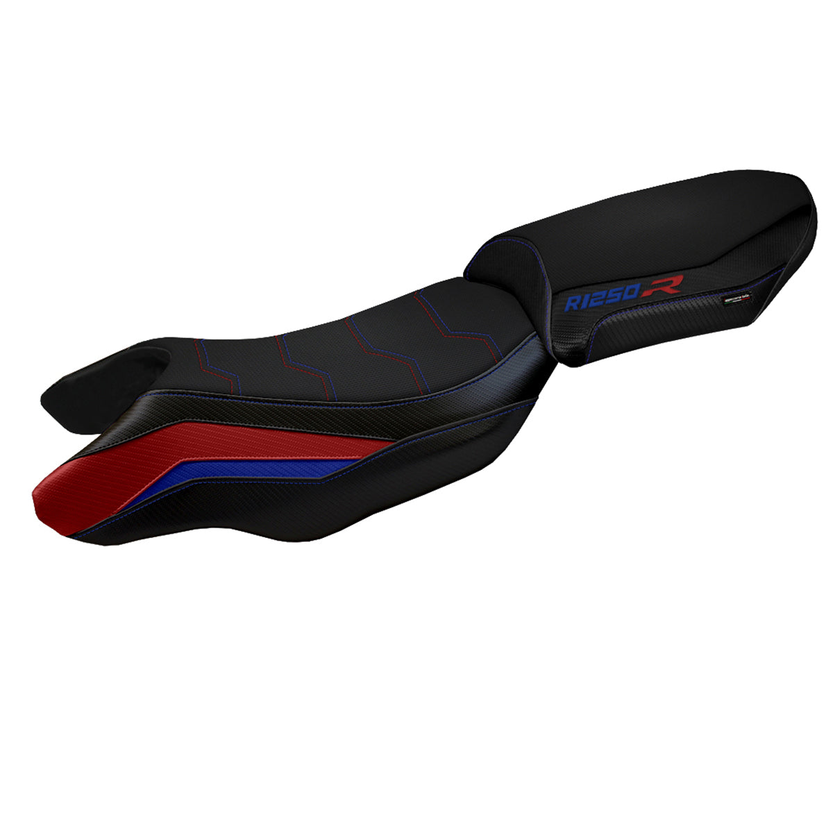 Tappezzeria Italia BMW R1250R 2019-2025 Seat Cover Comfort in Blue, Red and Black