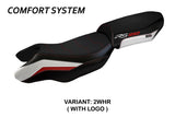 Tappezzeria Italia BMW R1250RS 2020-2024 Seat Cover Comfort in White, Red and Black