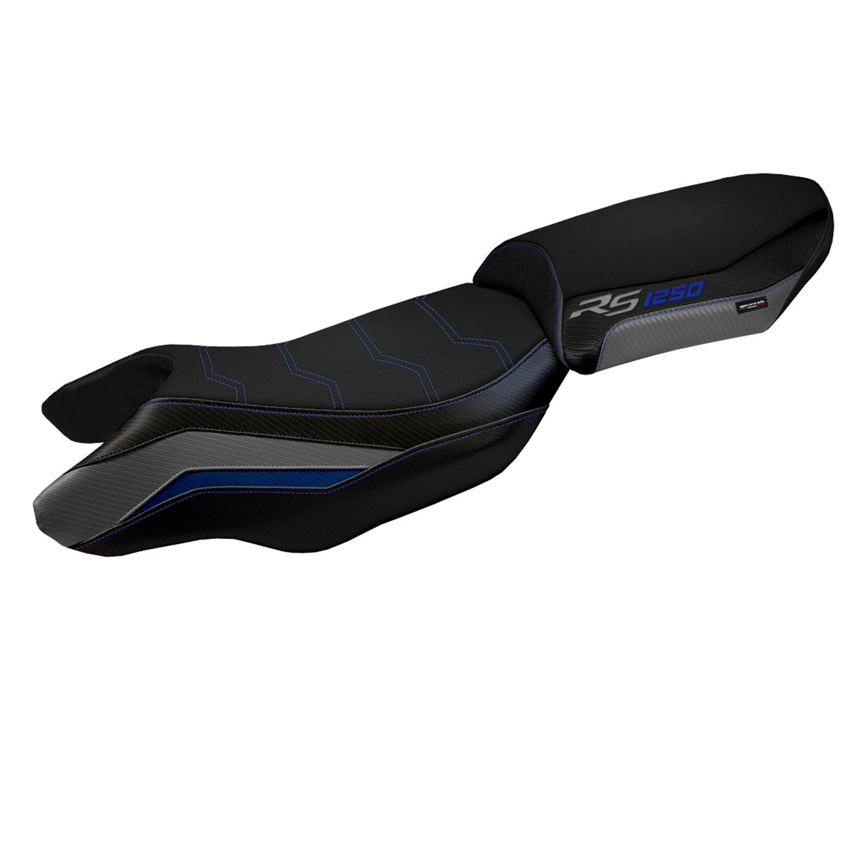 Tappezzeria Italia BMW R1250RS 2020-2024 Seat Cover Comfort in Blue, Grey and Black