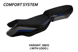 Tappezzeria Italia BMW R1250RS 2020-2024 Seat Cover Comfort in Blue, Grey and Black