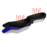 Tappezzeria Italia BMW R1250RS 2020-2024 Comfort Heated Seat Cover in Blue White Red
