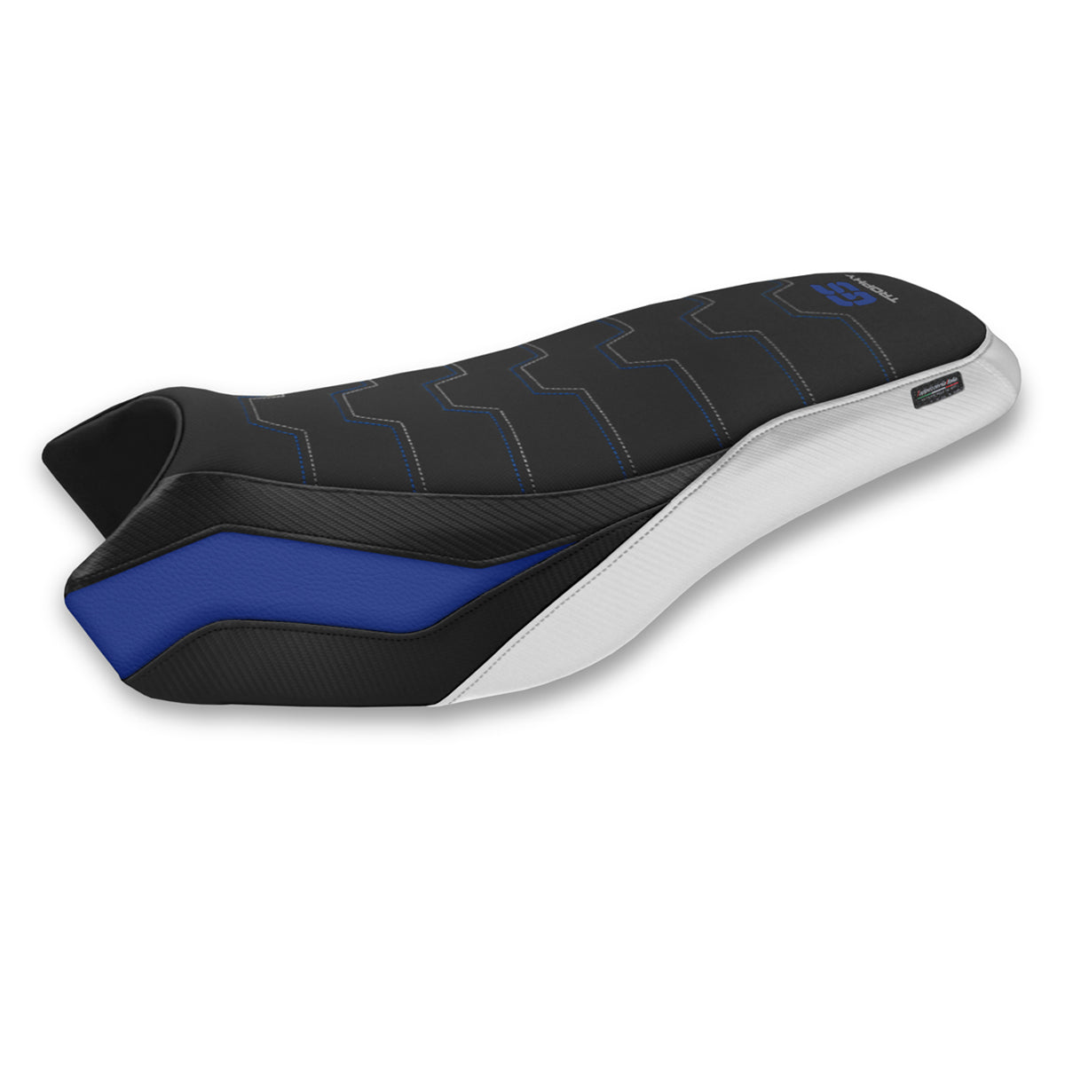 Tappezzeria Italia BMW R1200GS R1250GS Rallye 2017-2024 Seat Cover in Blue Trophy
