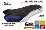 Tappezzeria Italia BMW R1200GS R1250GS Rallye 2017-2024 Seat Cover in Blue Trophy