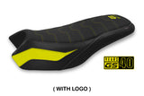 Tappezzeria Italia BMW R1200GS R1250GS Rallye 2017-2024 Seat Cover in Yellow 40th